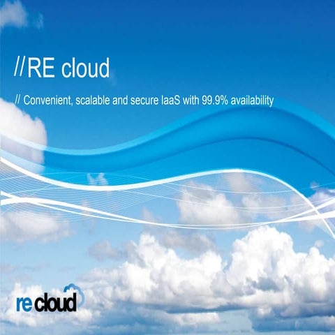 RE Cloud presentation