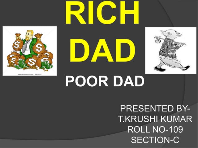Rich dad poor dad presentation
