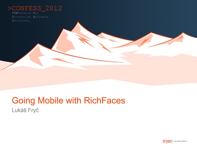 Going mobile with RichFaces