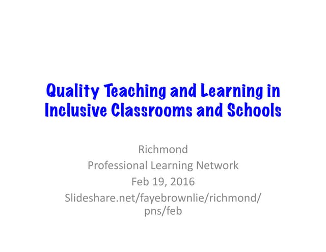 Richmond PLN.Feb 2016