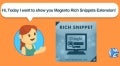 Rich snippet extension