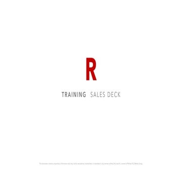 Richter Training Sales Deck | 2019