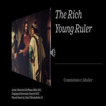 Rich young ruler