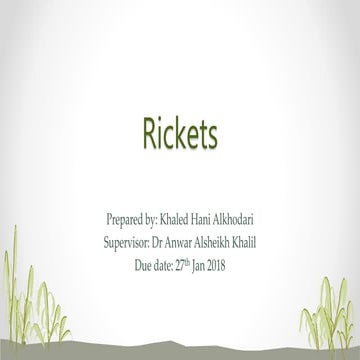 Rickets