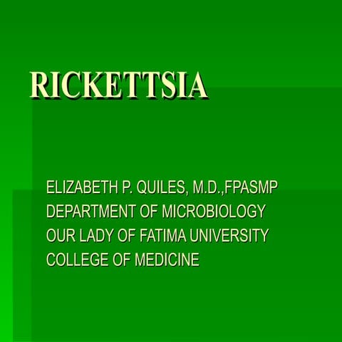 Rickettsia