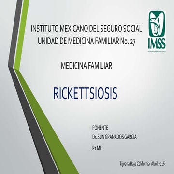 Rickettsiosis