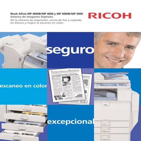 Ricoh MP 4000 sp/ 5000 sp | PDF