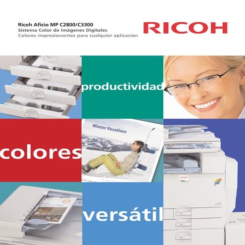 Ricoh Aficio MP C3300 | PDF