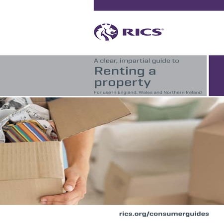 RICS Renting a Property Guide | PDF