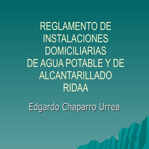 Anexos ridaa | PDF