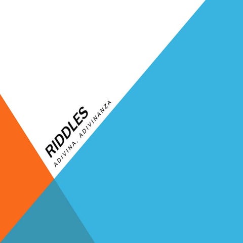 Riddles