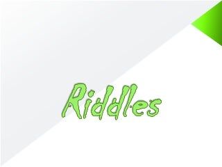 Quick rRddles for Fun