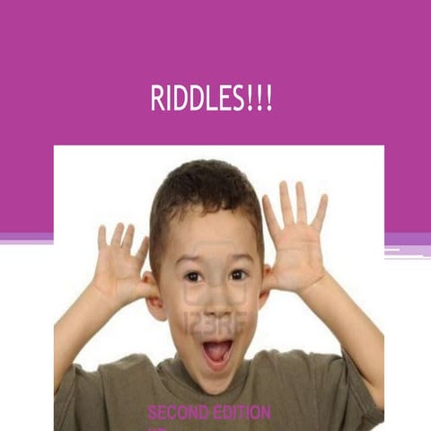 Riddles 2 !!! | PPTX