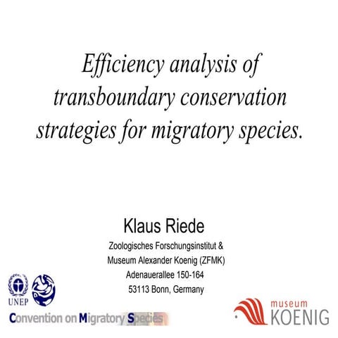 Riede efficiency