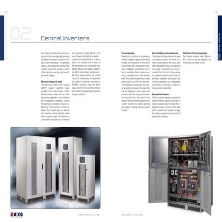 Riello aros-central-transformer-based-solar-inverters