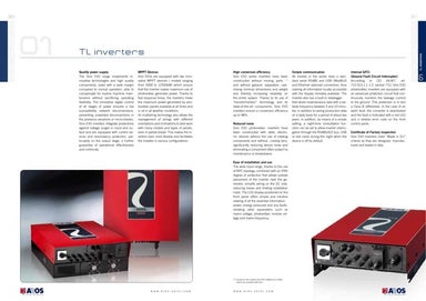 Riello aros-transformerless-solar-inverters