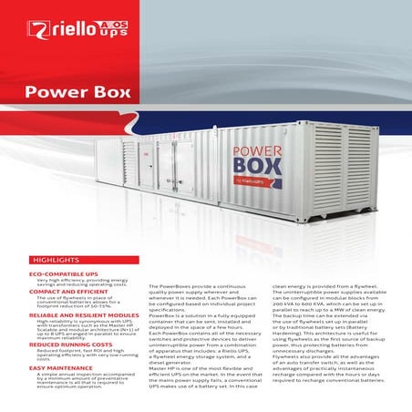 Riello ups-powerbox-containerised-ups