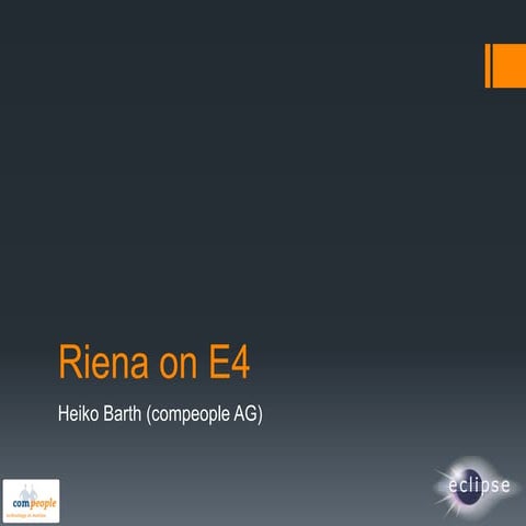 Riena on Eclipse 4