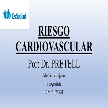 Riesgo cardiovascular
