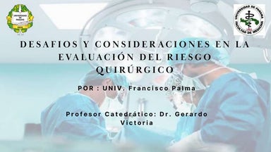 Riesgo Quirúrgico