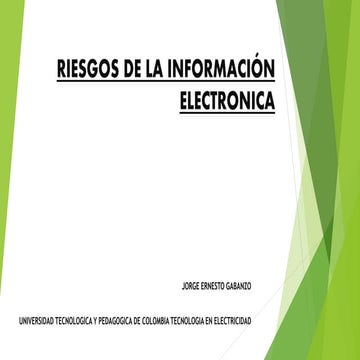 Seguridad informatica amenazas, riesgos y vulnerabilidades | PPTX
