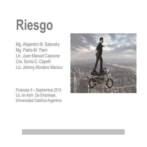 Riesgo FII - UCA Sept 2015