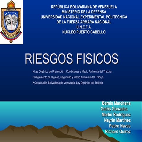 Riesgos fisicos