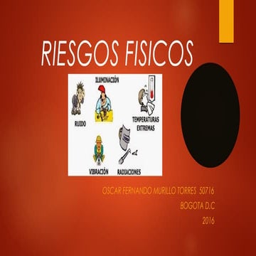Riesgos fisicos