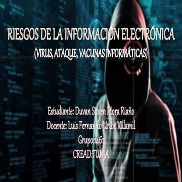 Riesgos informaticos