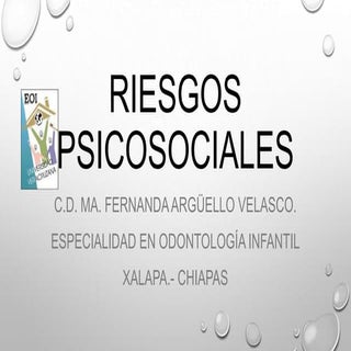 Riesgos psicosociales en la practic...