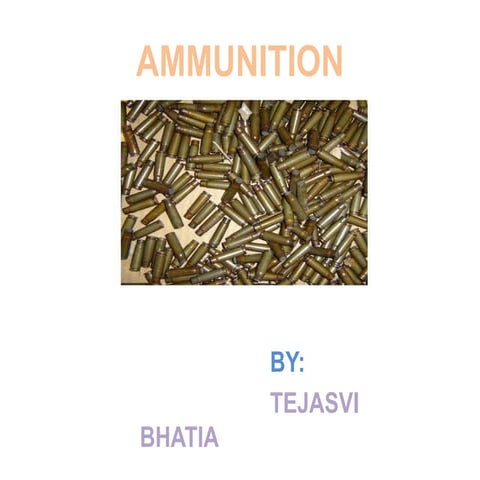 Rifled ammunition