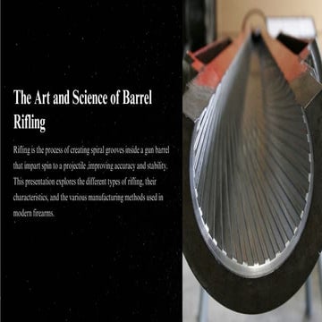 THE ART OF RIFLING IN FORENSIC BALSITICS | PDF