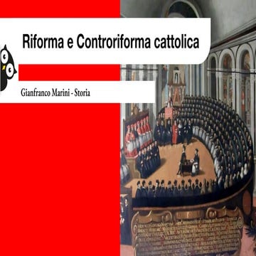 Riforma e controriforma cattolica
