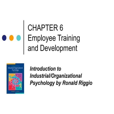 Chapter number 6- Organizational Behavior | PPT