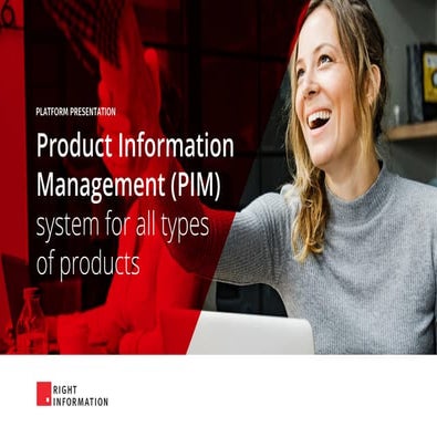 Product Information Management (PIM) system for all types of product - Right ...