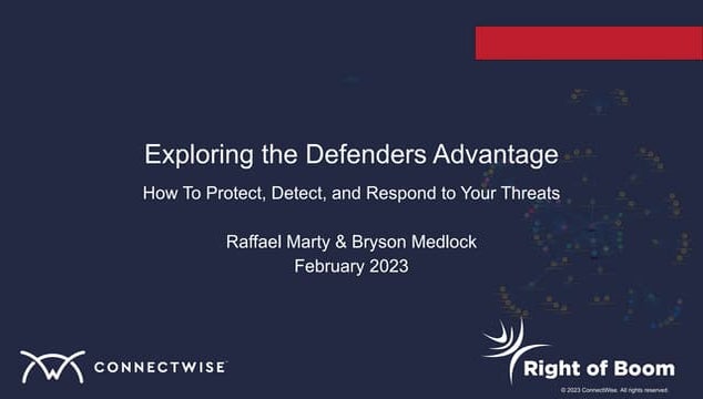 Exploring the Defender's Advantage