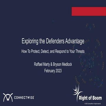 Exploring the Defender's Advantage