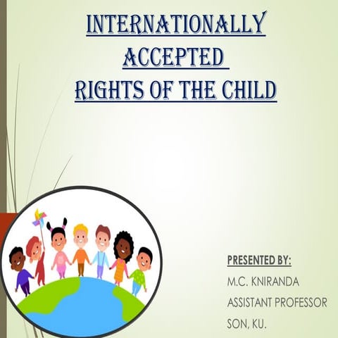RIGHTS OF THE CHILDREN- 10 basic Rights of child | PPTX