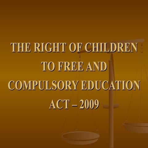 Right to education