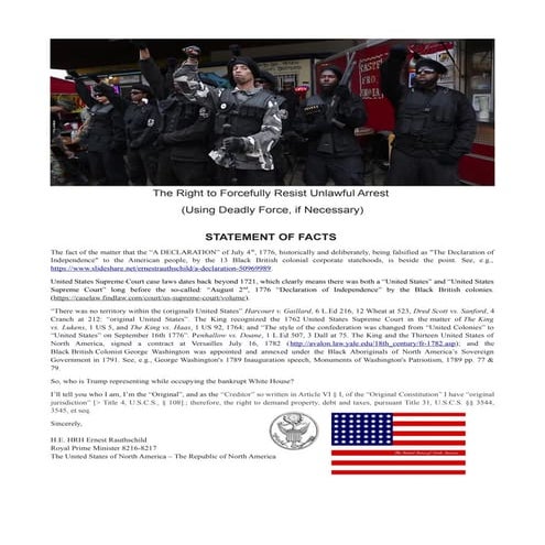 THE RIGHT TO FORCEFULLY RESIST UNLAWFUL ARREST