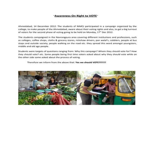 Right to vote | PDF