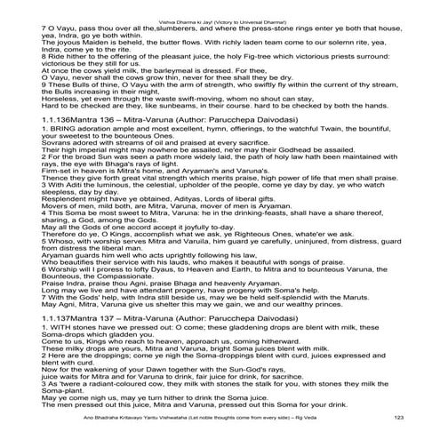 Rigveda meaning a2 c2