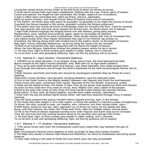 Rigveda meaning ashtaka 3-full