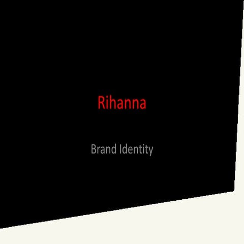 Rihanna brand identity