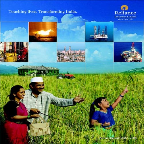 Ril Annual Report 2007 08