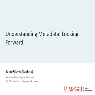Riley Understanding Metadata: Looki...