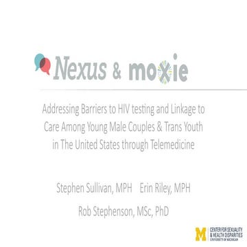 Utilizing HIV at-home testing and Telehealth Techonology