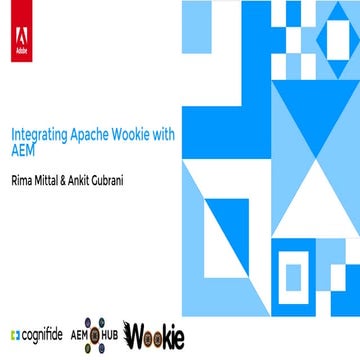 Integrating Apache Wookie with AEM by Rima Mittal and Ankit Gubrani