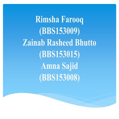 Rimsha farooq                   (bbs153009)