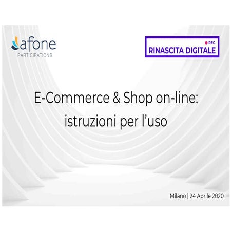 Roberto Galati - E-Commerce & Shop on-line: istruzioni per l’uso - Rinascita ...